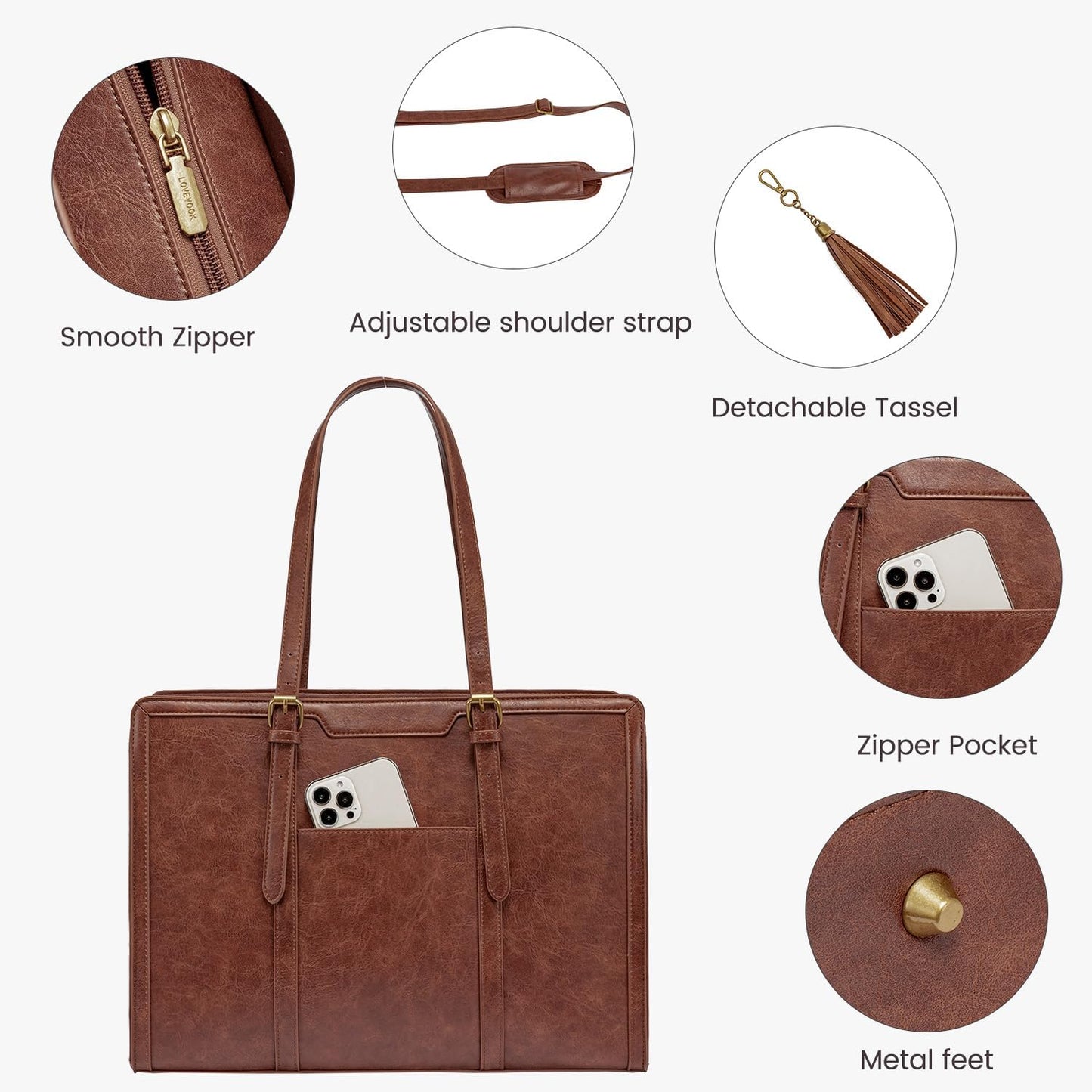 LuxeVenture™ Elegant Tote Bag